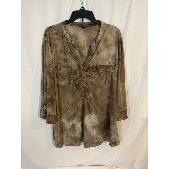 Ava and Grace womens 3x blouse - Picture 1 of 3